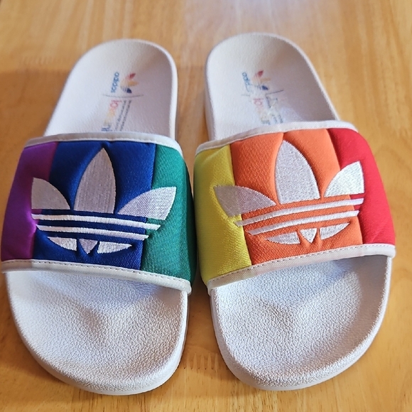 adidas Other - Adidas Adilette Pride Slides